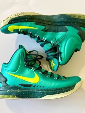 Nike KD 5 Hulk Size 13 Green Volt Basketball Shoes 554988-300